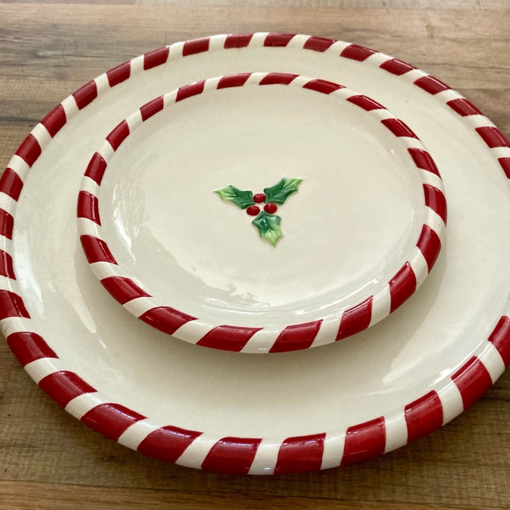 Santa's Kitchen by Fitz & Floyd Plates